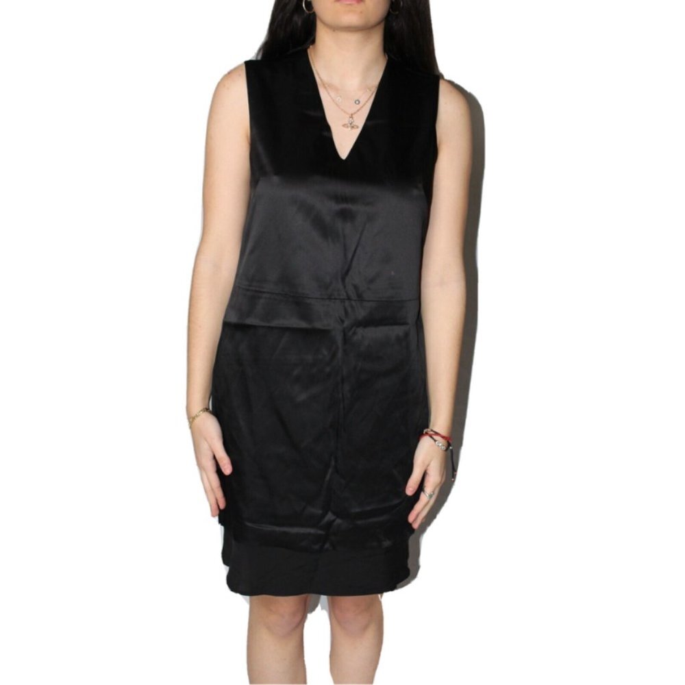 Salvatore Ferragamo Women's SILK Cocktail Summer Dress Size 40 IT $1850 NWT